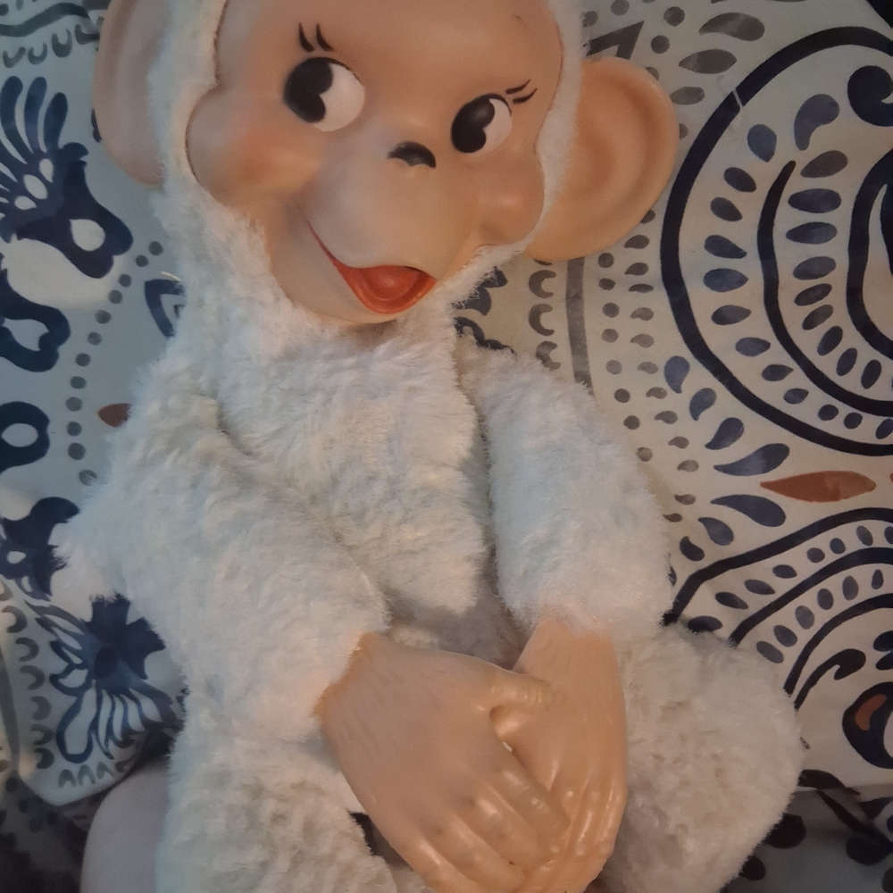 Vintage 1950s Howdy Doody Show Stuffed Monkey